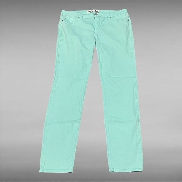 True Freedom  "Leggy" Mint Green Jean/Jegging Size‎ 13 Juniors - Picture 5 of 8